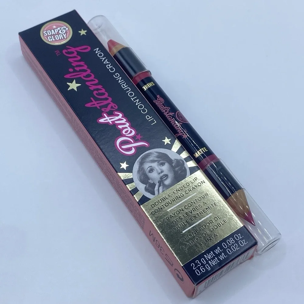 Soap & Glory Poutstanding Double Ended Lip  Contouring Crayon No Candy Do Pink